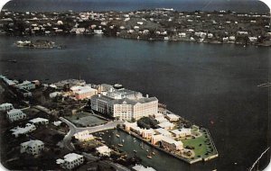 Aerial View, Princess Hotel Bermuda Postcard