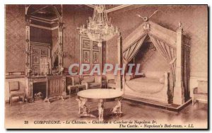 Old Postcard Compiegne Chateau Napoleon House Sunset