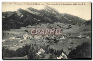 Old Postcard Dauphine St Pierre de Chartreuse Vue Generale and Grand Som