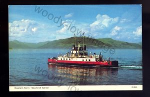 f2533 - Western Ferry - Sound of Sanda - built 1938 (ex Lymington) - postcard