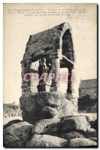 Postcard Old Ploumanach C N Oratory of Saint Guirec