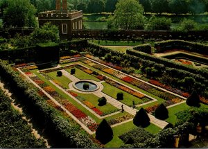 England London Hampton Court Palace Pond Garden and King William III Banqueti...