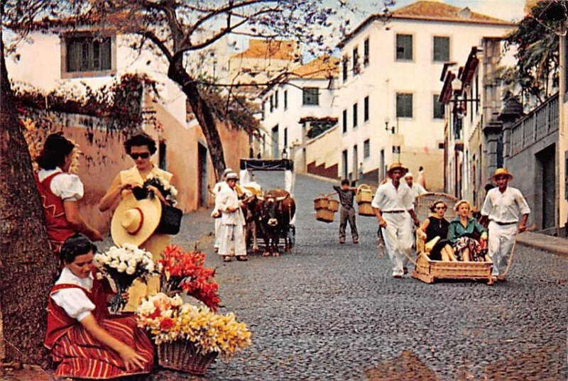 Caroo do Montee Vendedeiras de Flores Madeira Spain Unused 