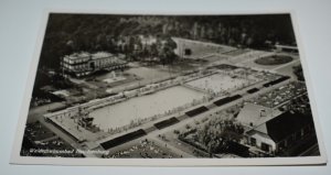 Waldschwimmbad Neu-isenburg Germany Real Photo Postcard Ludwig Klement