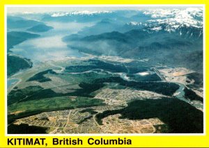 Canada British Columbia Kitimat Aerial View