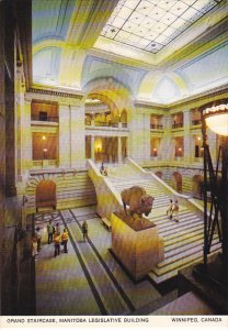 Canada Grand Staircase Legislative Building Winnipeg Manitoba