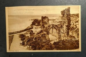 Vintage Hastings Castle Hastings Sussex England RPPC