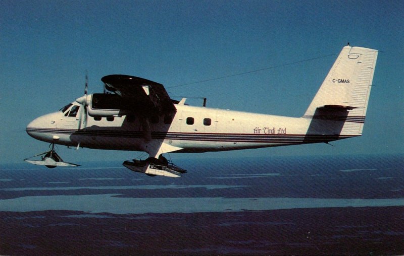 Air Tindi DeHavilland DHC-6 Twin Otter 300 At Yellowknife NWT