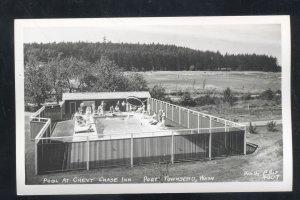 RPPC PORT TOWNSEND WASHINGTON PUBLIC SWIMMING POOL REAL PHOTO POSTCARD