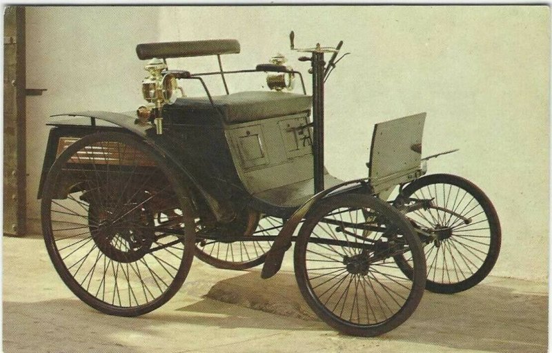 Vintage Postcard, 1893 Benz Velo, Hartford, Conn.