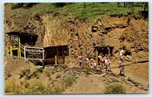 DEADWOOD, SD South Dakota ~ BROKEN BOOT GOLD MINE c1960s Roadside Postcard