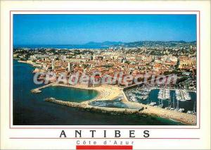 Modern Postcard The French Riviera Antibes General View