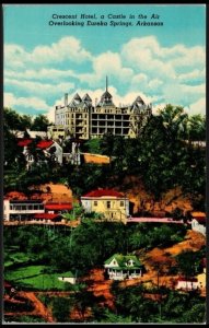 Vintage Postcard Crescent Hotel Eureka Springs, Arkansas K17
