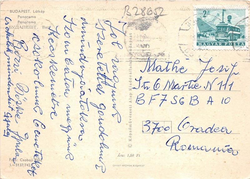 B28652 Budapest Panorama   hungary