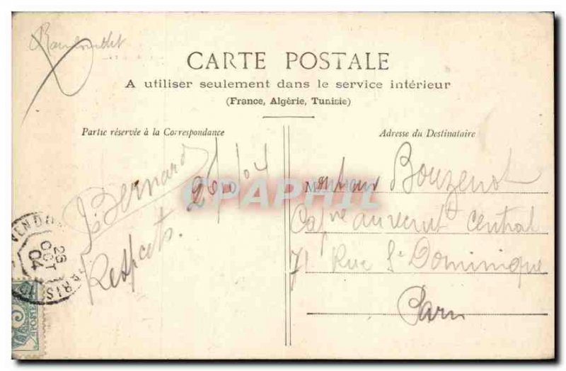 Old Postcard Dourdan S and O within Septic Rue Chartres