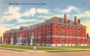 Enlisted Men's Barracks Fort Devens, Massachusetts  