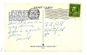 VA - Natural Bridge. Winter Scene