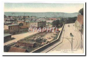 Brest Old Postcard The port of trade and & # 39Escadre