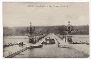 Pont Canal Sur La Loire Briare Loiret France 1910s postcard