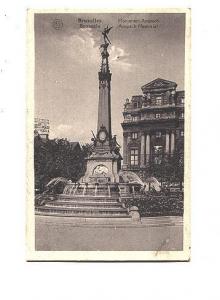 Anspach Monument,  Brussels, Belgium