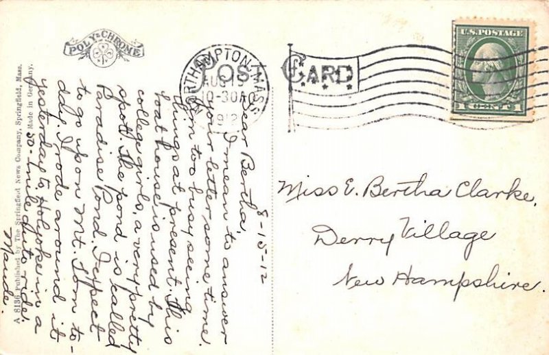 Boat House & Pond Northampton, Massachusetts MA