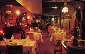 Toronto Ontario Canada 1960s Postcard Gatsby's Restaurant Dining Room