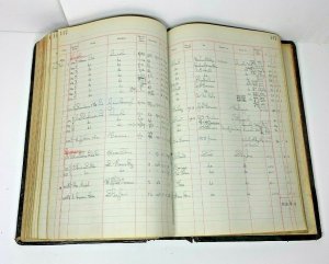 Sale Book Ledger 1932 1933 Possibly From UK Grain Wholesaler Damaged