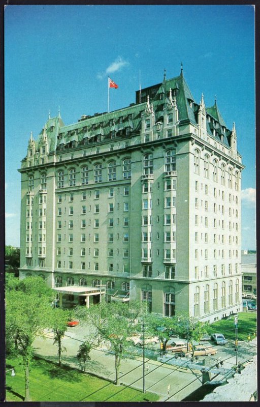 Manitoba ~ The Fort Garry Luxury Downtown WINNIPEG Hotel  ~ Chrome 1950s-1970s