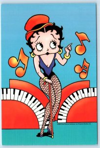 BETTY BOOP Fishnet Stockings BROADWAY BOOP 2000 ~ 4x6 Postcard