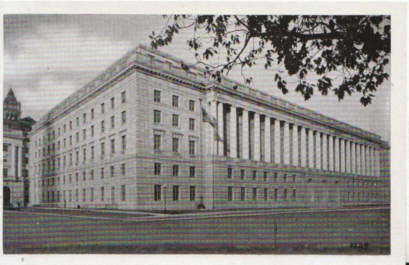 America Postcard - Bureau of Internal Revenur - Capital - Washington - Ref 5985A