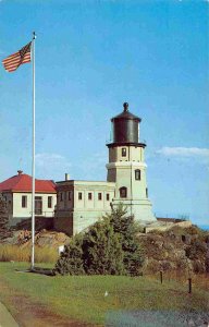 Split Rock Lighthouse Duluth Minnesota 1965 postcard