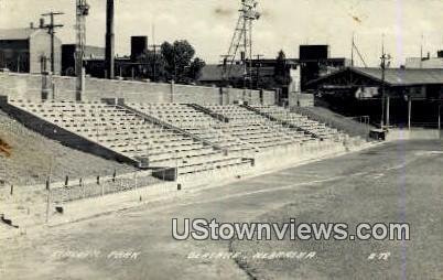 Real Photo Athletic Park Beatrice Nebraska NE United States