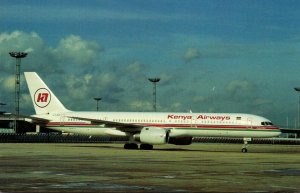 Airplanes Kenya Airways Boeing B-757-23A Orly Airport Paris