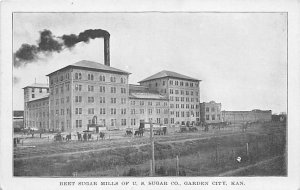 Beet sugar mills of US Sugar Company Garden City Kansas  