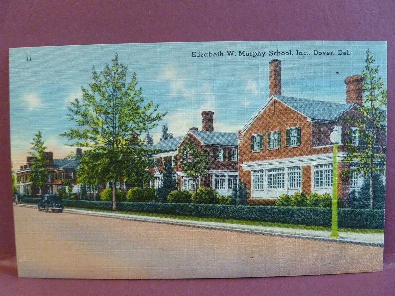 Old Postcard School Dover, DE