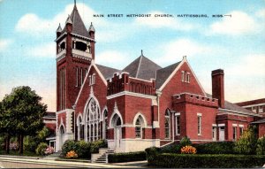 Mississippi Hattiesburg Main Street Methodist Church