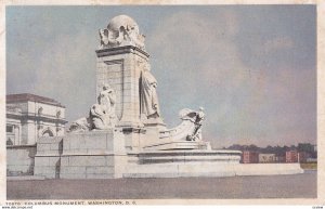 WASHINGTON D.C., PU-1913; Columbus Monument