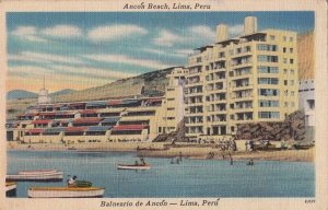 Postcard Ancon Beach Lima Peru