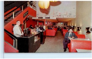 SIOUX CITY, IA ~ Roadside The BROILER & PENTHOUSE SUPPER CLUB c1950s Postcard