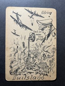 1945 Mint Netherlands Liberation Postcard Amsterdam Goring