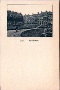 Netherlands Zeist Broederhuis Vintage Postcard C093