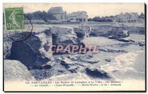 Old Postcard Prefailles The Rocks And Villas Larajaghan the Breakers The Shri...