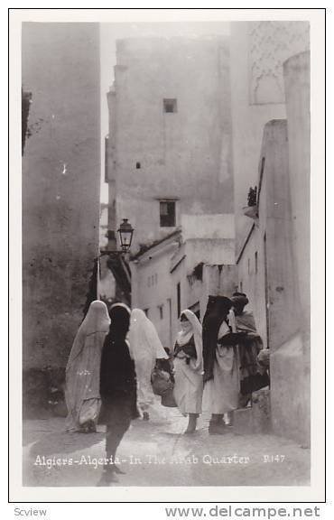 RP; Algiers , Algeria , 20-30s : The Arab Quarter