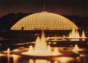 Canada Vancouver Bloedel Conservatory At Night Queen Elizabeth Park