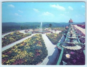 MOUNDSVILLE, West Virginia VA ~ PRABHUPADA'S PALACE OF GOLD 1987 ~4x6 Postcard