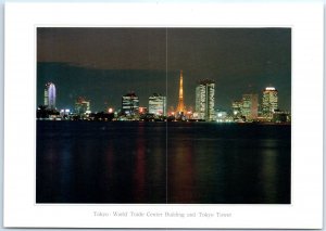 M-49644 World Trade Center Building and Tokyo Tower Tokyo Japan