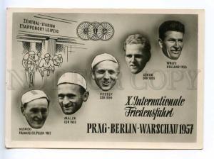 241440 GERMANY X Bike Ride bicycle Prague Warsaw Berlin 1957 y