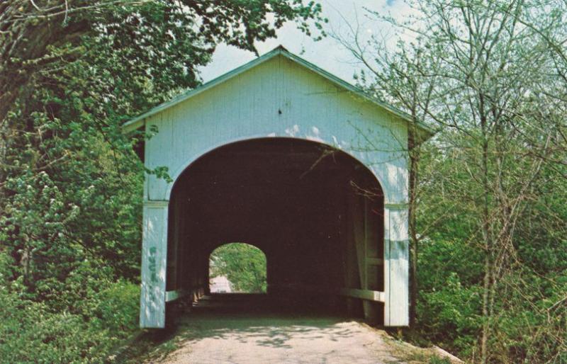 Smith Covered Bridge near Rushville, Rush County IN, Indiana