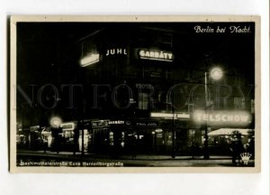 3106148 GERMANY Berlin bei Nacht Bachimsthalerstrasse Ecke Hard