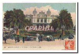 Monaco Monte Carlo Casino Old Postcard The front